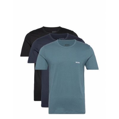Tshirtrn 3P Classic *Villkorat Erbjudande T-shirts Short-sleeved Blå BOSS