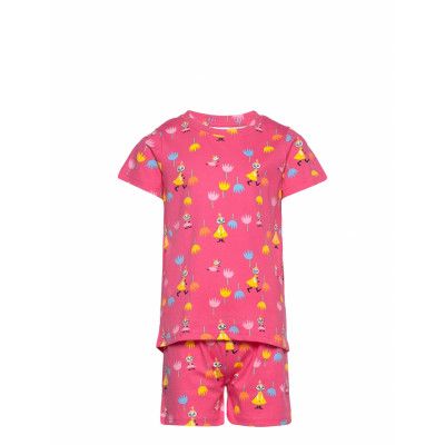 Tulips Pyjama Short Set Pyjamas Set Multi/mönstrad Martinex
