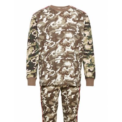 Umset-Justin-Pas Pyjama Pyjamas Multi/mönstrad Diesel Men