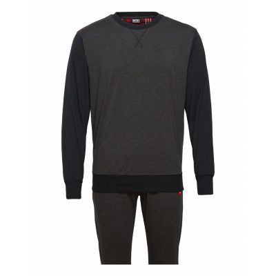 Umset-Wil-Julio-Ch Pyjama Pyjamas Svart Diesel Men