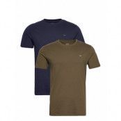 Umtee-Randal-Tube-Twopack T-Shirt *Villkorat Erbjudande Underwear Night & Loungewear Pyjama Tops Grön Diesel Men