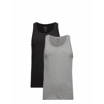 Umtk-Johnny-Tube-Twopack Tank Underwear Night & Loungewear Pyjama Tops Svart Diesel Men