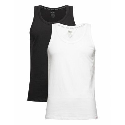 Umtk-Johnny-Tube-Twopack Tank Underwear Night & Loungewear Pyjama Tops Vit Diesel Men