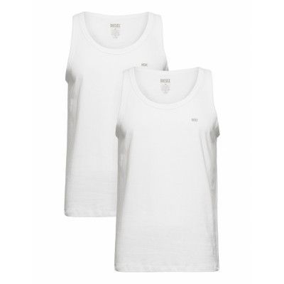 Umtk-Johnny-Tube-Twopack Tank Underwear Night & Loungewear Pyjama Tops Vit Diesel Men