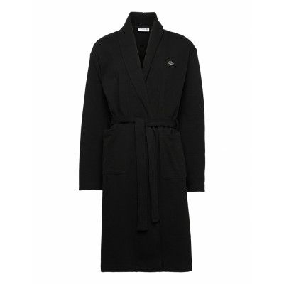 Underwear Pyjamas Morgonrock Badrock Svart Lacoste