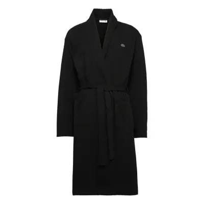 Underwear Pyjamas Morgonrock Badrock Svart Lacoste