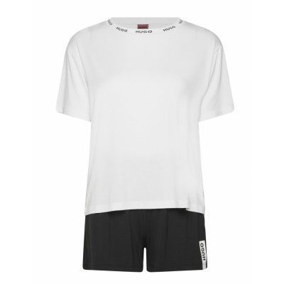 Unite_Short Set Designers Night & Loungewear Pyjamas Vit HUGO
