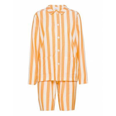 Uno Stripe Pyjamas Vit Nufferton