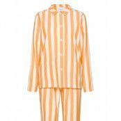 Uno Stripe Pyjamas White Nufferton