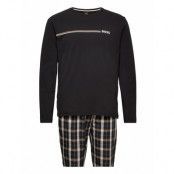 Urban Long Set Pyjamas Svart BOSS