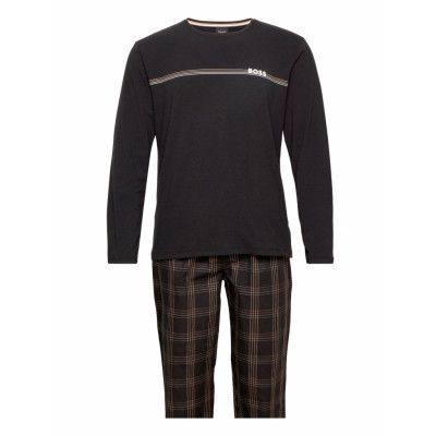 Urban Long Set Pyjamas Svart BOSS
