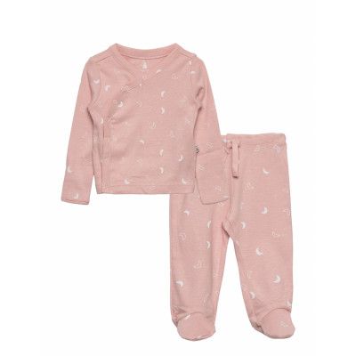 V-3Pc Bmh Set Pyjamas Set Rosa GAP