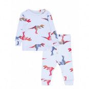 V-Tb Ao Dino Lj Pyjamas Set Multi/mönstrad GAP