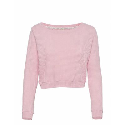 Waffle Tops Pyjamas Top Rosa Dorina