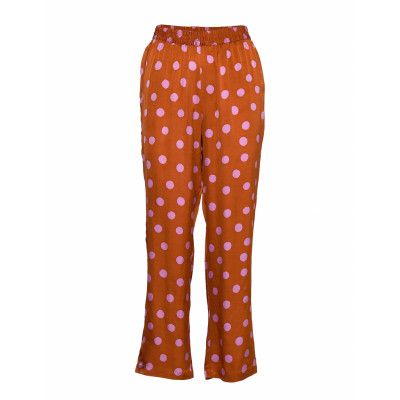 Weekend Pyjamasbyxor Mjukisbyxor Orange Love Stories