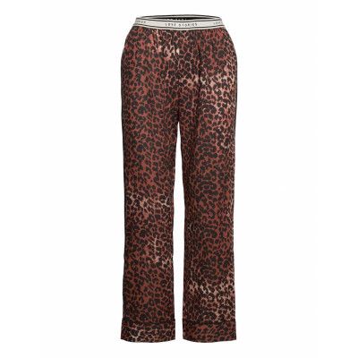 Weekend Pyjamasbyxor Mjukisbyxor Brun Love Stories