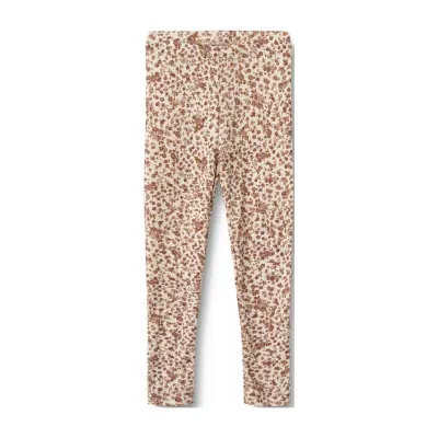 Wheat Wool Leggings Agi - Pink - 140