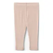 Wheat Wool Silk Leggings Agi - Pink - 62