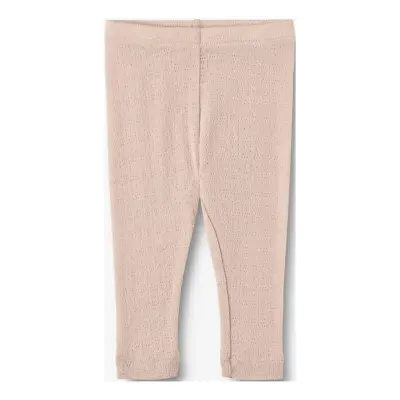 Wheat Wool Silk Leggings Agi - Pink - 86