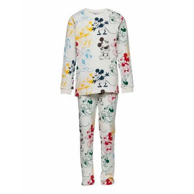 Whistle Pyjamas Pyjamas Set Multi/mönstrad Martinex