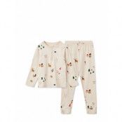 Liewood Wilhelm Printed Pyjamas Set Beige