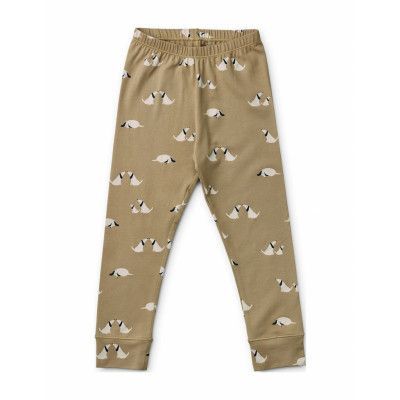Wilhelm Printed Pyjamas Set Pyjamas Set Khaki Green Liewood
