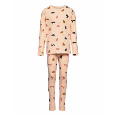 Wilhelm Printed Pyjamas Set Pyjamas Set Multi/mönstrad Liewood