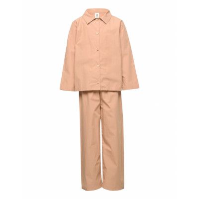 Woven Pyjamas Pyjamas Set Rosa Müsli By Green Cotton