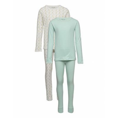 Young Set Gots 2 Pack, K Pyjamas Set Blå Mini A Ture