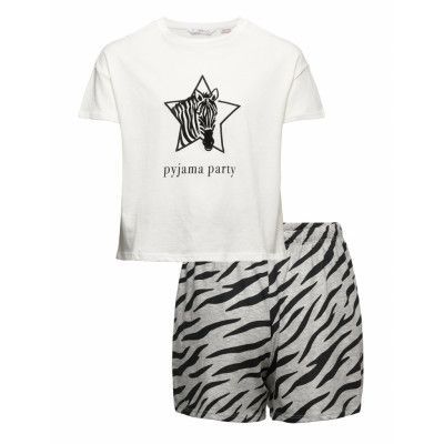 Zebri Pyjamas Set Vit Mango