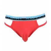 Andrew Christian - Almost naked Smooth vibe spyder thong - Neon