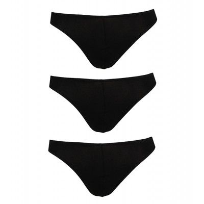 Doreanse - 3-pack basic string - Black