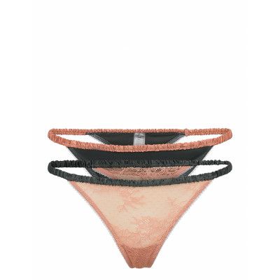 2-Pack Roomie Stringtrosa Underkläder Röd Love Stories