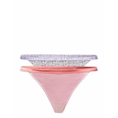 2-Pack Roomservice Stringtrosa Underkläder Multi/mönstrad Love Stories