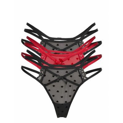 3-Pack Melda String R Stringtrosa Underkläder Multi/mönstrad Hunkemöller