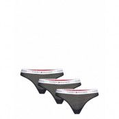 Tommy Hilfiger 3 Pack Mesh Thong Marinblå