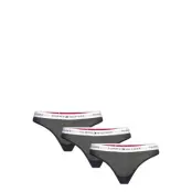 Tommy Hilfiger 3 Pack Mesh Thong Marinblå