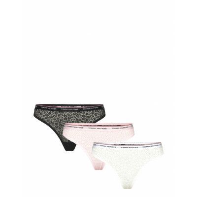 Tommy Hilfiger 3 Pack Thong Lace Multi/patterned