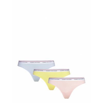 Tommy Hilfiger 3 Pack Thong Gul