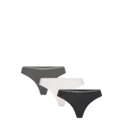 Tommy Hilfiger 3P Thong Svart