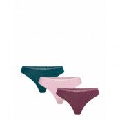 Tommy Hilfiger 3P Thong Rosa