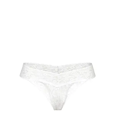 4811-Blac *Villkorat Erbjudande Stringtrosa Underkläder Vit Hanky Panky