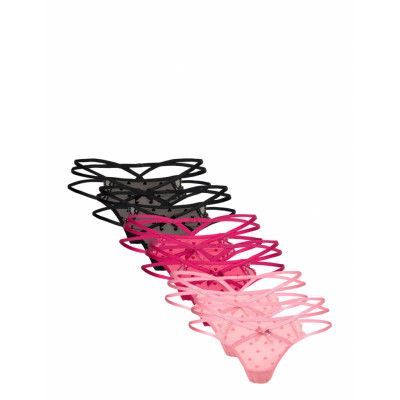6-Pack Melda String R Stringtrosa Underkläder Multi/mönstrad Hunkemöller