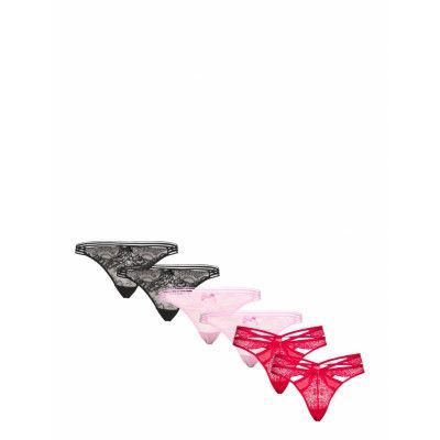 6-Pack String Stringtrosa Underkläder Red Hunkemöller
