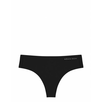 Active 2-Pack String Sport Panties Thong Svart Röhnisch