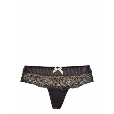 Adalyn Bx String R Stringtrosa Underkläder Svart Hunkemöller