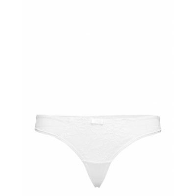 Agnete String Micro Basis Stringtrosa Underkläder Vit Missya