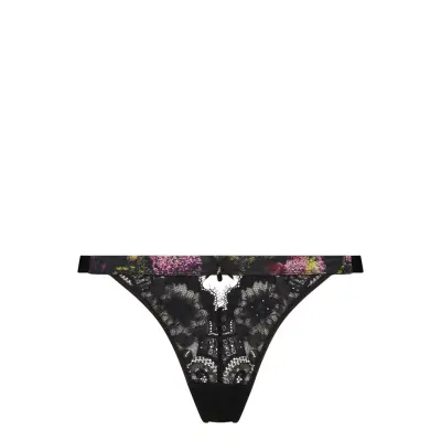 Hunkemöller Amelie Hl String Tr Svart