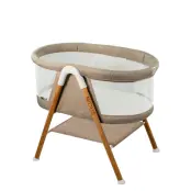 Asalvo Asalvo Mini Cot Nidus, Beige - Beige - 88X 57X 75