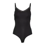 Bea Body Bodies Slip Svart Underprotection